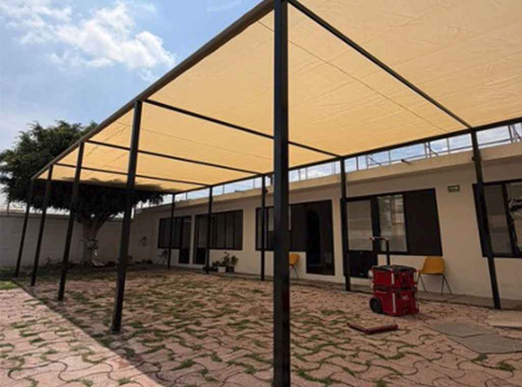 Malla Sombra — Asociación Maximiliano María Kolbe IAP