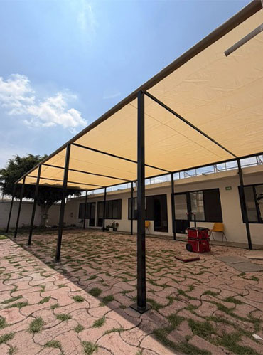 Malla Sombra — Asociación Maximiliano María Kolbe IAP